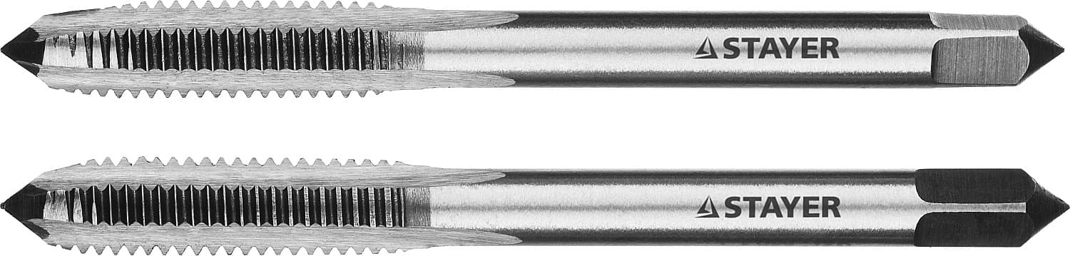STAYER M6 х 1, 2 шт, комплект метчиков (28025-06-1.0-H2)