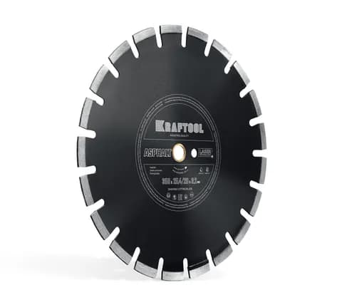 KRAFTOOL ASPHALT 350 мм (25.4/20 мм, 12х3.2 мм), алмазный диск (36687-350)