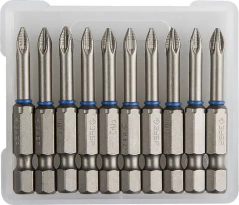 ЗУБР PZ1, 50 мм, 10 шт, торсионные биты (26013-1-50-10)