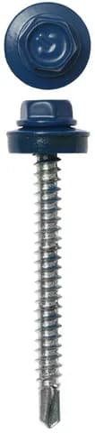 ЗУБР СКД 5005, 50 х 4.8 мм, синий насыщ., 1200 шт (8 кг.), кровельный саморез, Профессионал (4-300310-48-050-5005)