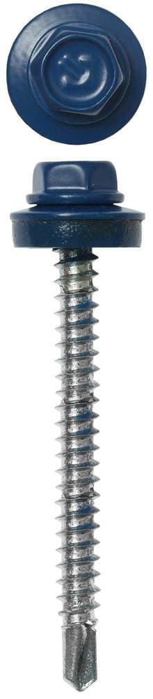 ЗУБР СКД 5005, 50 х 4.8 мм, синий насыщ., 1200 шт (8 кг.), кровельный саморез, Профессионал (4-300310-48-050-5005)