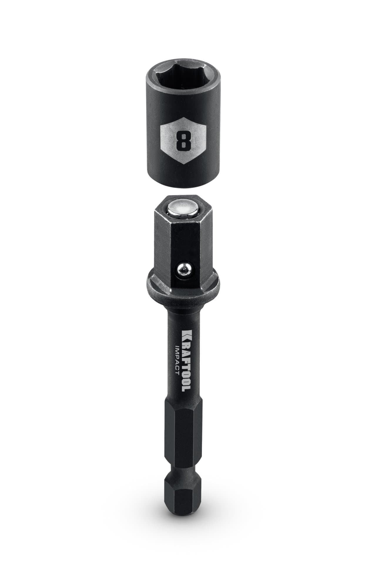KRAFTOOL CLEAN “Nut driver”, 8 мм, бита с торцовой головкой (26371-08)