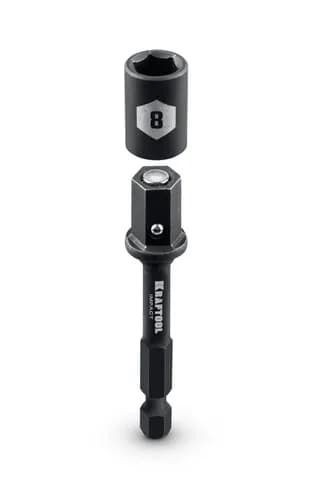 KRAFTOOL CLEAN “Nut driver”, 8 мм, бита с торцовой головкой (26371-08)