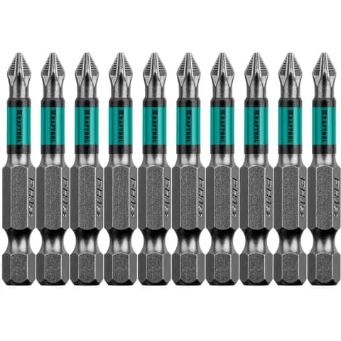 KRAFTOOL Optimum, PH1, 50 мм, 10 шт, биты (26122-1-50-10)