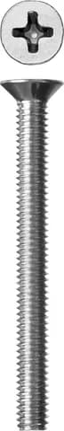 ЗУБР DIN 965, кл. пр. 4.8, M4 х 45 мм, цинк, 5 кг, винт с потайной головкой (303110-04-045)
