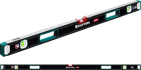 KRAFTOOL A-RATE CONTROL, 1500 мм, точность 0.3 мм/м, с инновационным зеркальным глазком, сверхпрочный уровень (34986-150)
