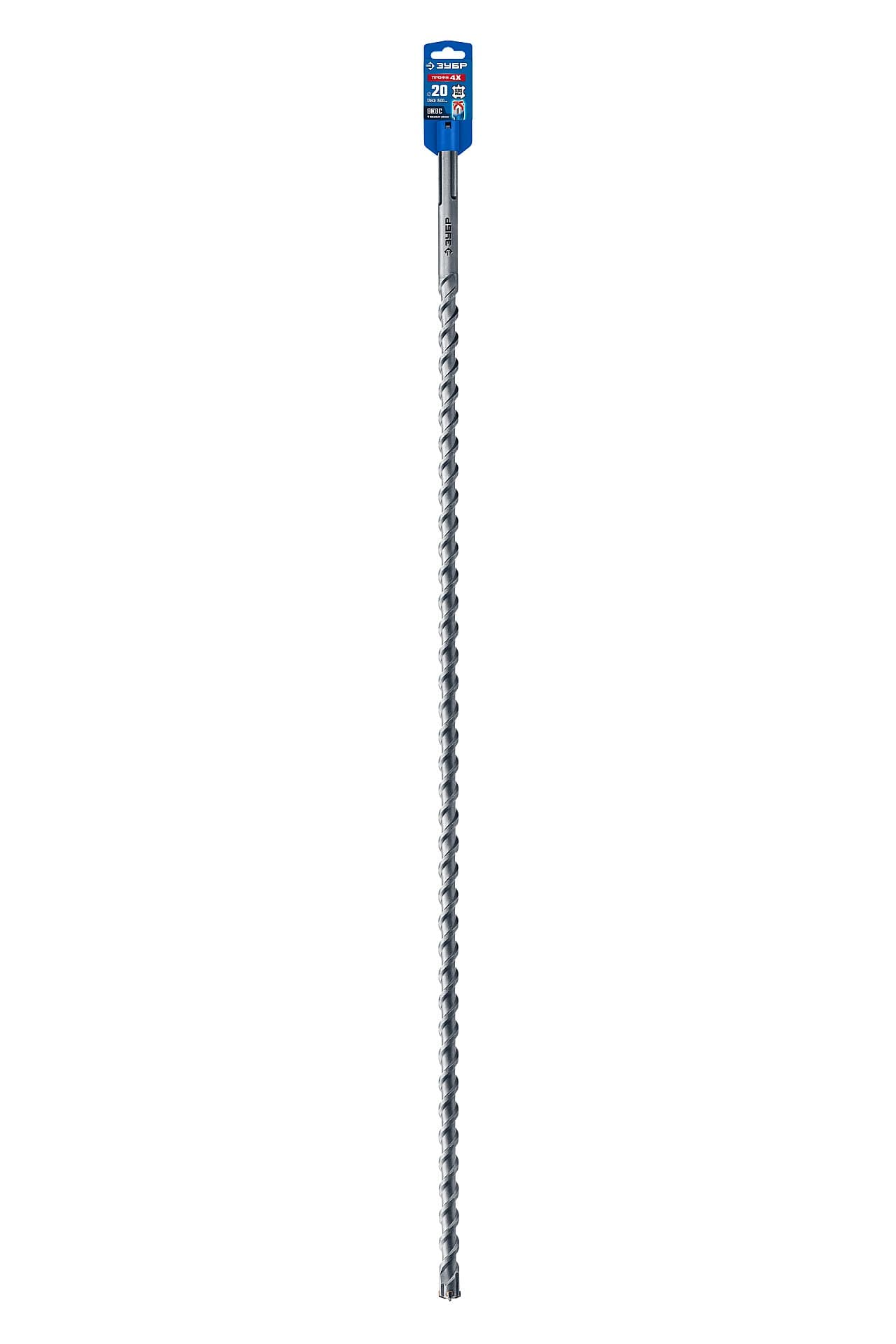 ЗУБР ПРОФИ-4Х 20x1380/1500 мм, SDS-max бур, ПРОФЕССИОНАЛ (29350-1380-20)
