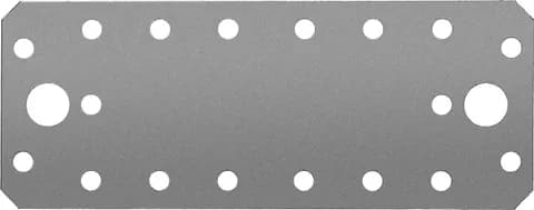 ЗУБР КП-2.5, 140 x 55 x 2.5 мм, цинк, крепежная пластина (31023-140)