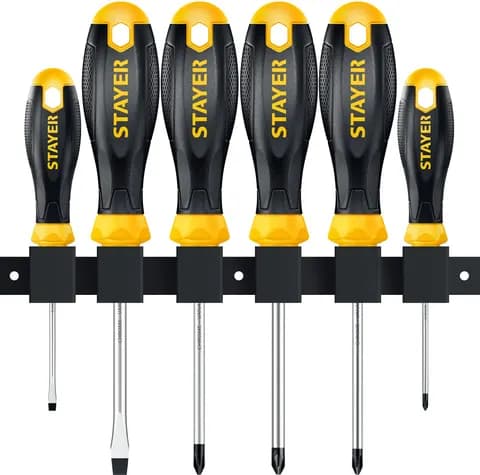 STAYER Hercules, 6 предм., набор отверток (25055-H6)
