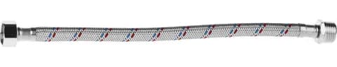 STAYER 1/2″, 0.3 м, гайка-штуцер, гибкая подводка для воды, Professional (51015-G/S-030)