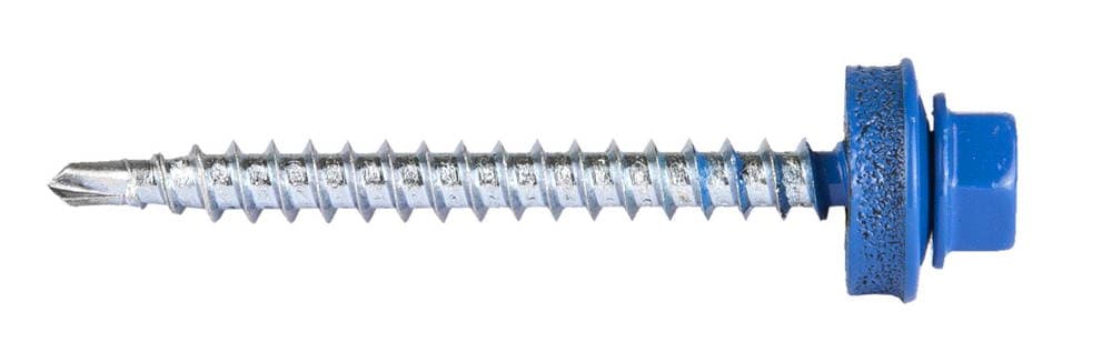 ЗУБР СКД 5005, 50 х 4.8 мм, синий насыщ., 250 шт (1,8 кг.), кровельный саморез, Профессионал (4-300315-48-050-5005)