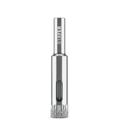 STAYER DIAMOND d 12 мм, Р60, Алмазное трубчатое сверло (29930-12)