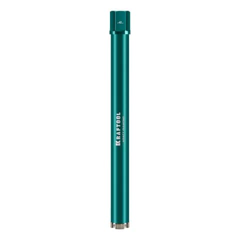 KRAFTOOL DIAMOND 42 мм (450 мм, 1 1/4″, лазерная сварка, сухое сверление с микроударом), алмазная коронка по железобетону (29825-042)