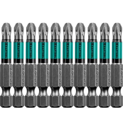 KRAFTOOL Optimum PZ3, 50 мм, 10 шт, биты (26124-3-50-10)