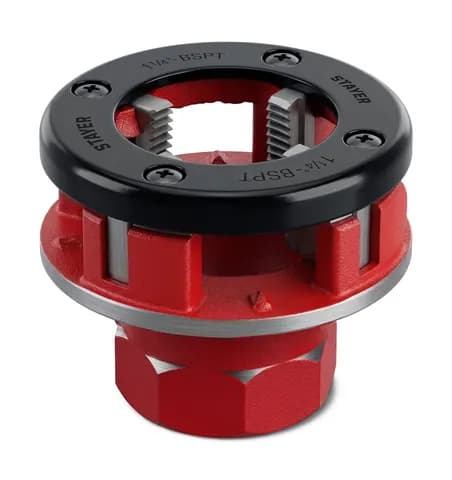STAYER RED FORCE 1.1/4″, BSTP R, трубный резьбонарезной клупп (28261-5/4)