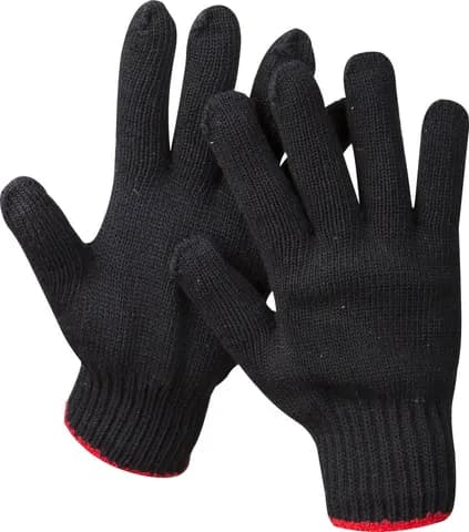 ЗУБР СТАНДАРТ, L-XL, трикотажные перчатки, утеплённые (11461-XL)