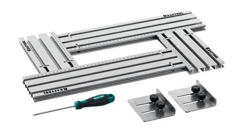KRAFTOOL KRAFTFLEX MFS-200-400 мм, 4шт, Шаблон фрезерный в комплекте с 2 упорами (32807)