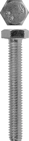 ЗУБР DIN 933, кл. пр. 5.8, M12 х 35 мм, цинк, 3 шт, болт (4-303076-12-035)