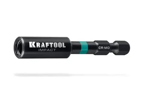 KRAFTOOL IMPACT, 60 мм, торсионный адаптер для ударных шуруповертов (26789)