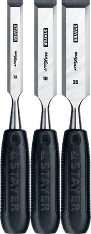 STAYER Max-Cut, 3 предм., набор стамесок (1820-H3)