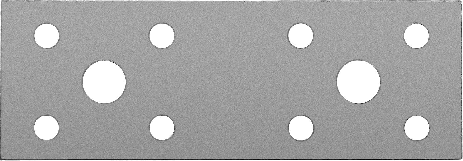 ЗУБР КП-2.5, 100 x 35 x 2.5 мм, цинк, крепежная пластина (31023-100)