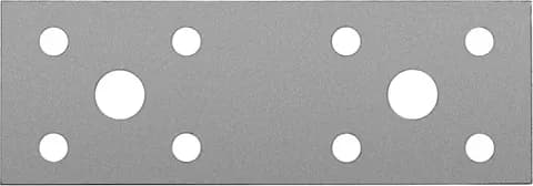ЗУБР КП-2.5, 100 x 35 x 2.5 мм, цинк, крепежная пластина (31023-100)