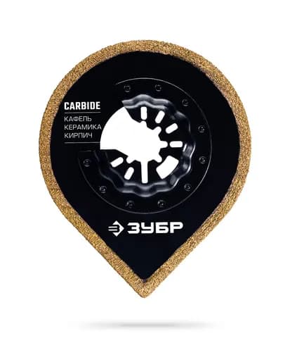 ЗУБР CARBIDE ВК8 Р60, 70x1.8 мм полотно дисковое угловое с твердосплавной крошкой: керамика, кирпич, пенобетон, StarQuick (15579-70)