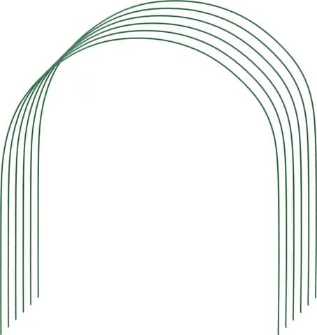 GRINDA 2.2 м, стальные, проволочные, 6 шт, дуги для парника (422311-85-90)