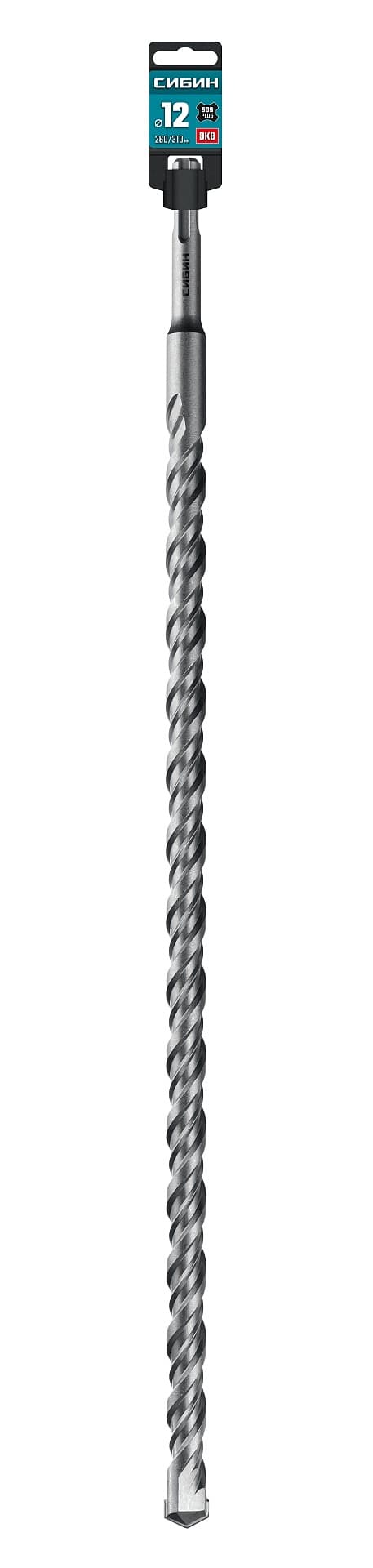 СИБИН 12х310 мм SDS-plus бур (29312-310-12)