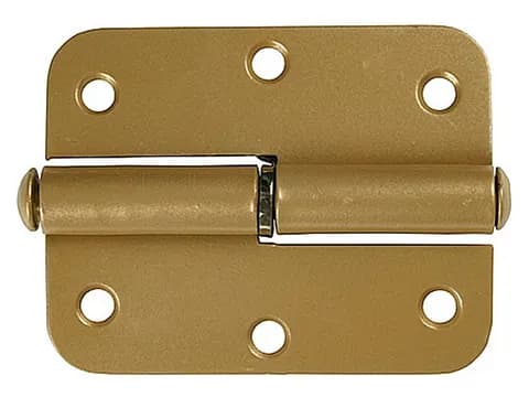 ПН-85, 85 x 41 х 2.5 мм, левая, цвет белый, карточная петля (37641-85L)