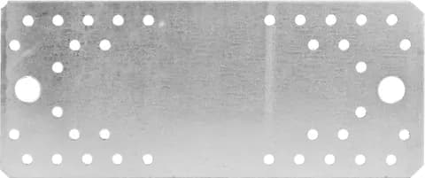 ЗУБР КП-2.0, 210 x 90 x 2 мм, цинк, крепежная пластина (310236-210-90)