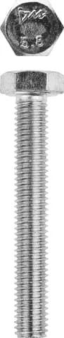 ЗУБР ГОСТ 7798-70, кл. пр. 5.8, M8 х 60 мм, цинк, 5 кг, болт (303080-08-060)