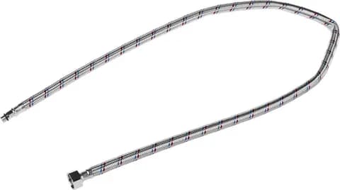 STAYER 1/2″, 1 м, гайка-штуцер, гибкая подводка с укороченным штуцером для смесителей, Professional (51016-100)