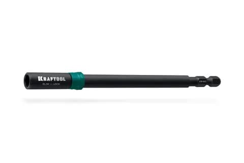 KRAFTOOL SLIM & LOCK, 140 мм, быстросъемный ударный адаптер для шуруповертов (26783-150)