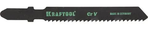 KRAFTOOL T119B, EU-хвост., по дереву, чистый рез, шаг 2 мм, 55 мм, 2 шт, полотна для лобзика (159535-2)