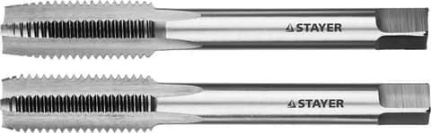 STAYER M12 х 1.75, 2 шт, комплект метчиков (28025-12-1.75-H2)