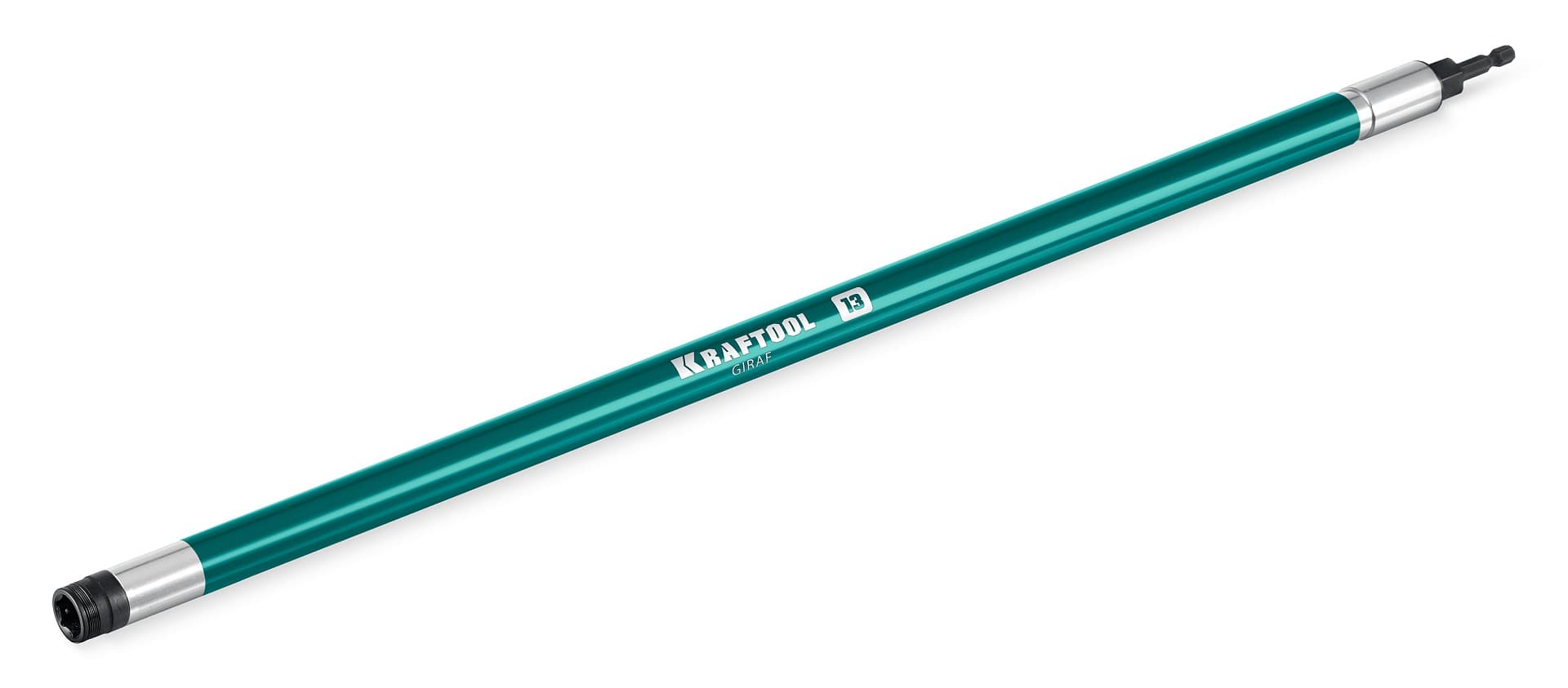 KRAFTOOL X-DRIVE LONG, 13 мм (М8), 585 мм, экстрадлинная ударная бита с торцовой головкой (26198-13)