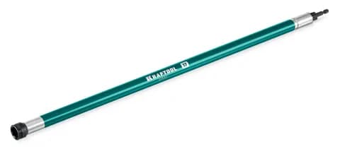 KRAFTOOL X-DRIVE LONG, 17 мм (М10), 585 мм, экстрадлинная ударная бита с торцовой головкой (26198-17)