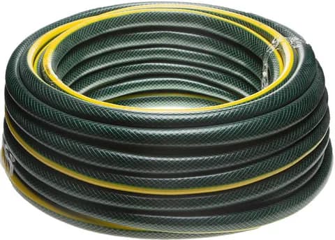 GRINDA STANDARD, 3/4″, 25 м, 15 атм, трёхслойный, армированный, поливочный шланг (429000-3/4-25)