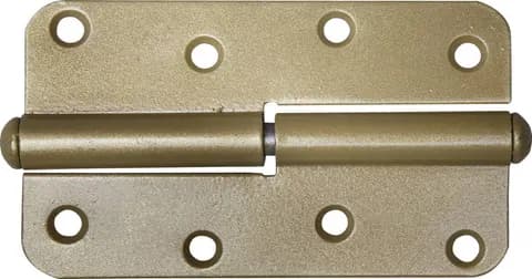 ПН-110, 110 x 41 х 2.8 мм, правая, цвет бронзовый металлик, карточная петля (37655-110R)
