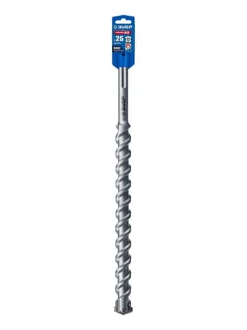 ЗУБР ПРОФИ-4Х 25x410/520 мм, SDS-max бур, ПРОФЕССИОНАЛ (29350-410-25)