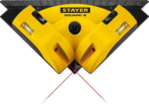 STAYER 8 м, лазерный угольник для кафеля, Professional (34928)