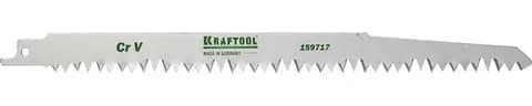 KRAFTOOL S1531L, по дереву, шаг 5-6.5 мм, 240 мм, полотно для сабельной пилы (159717)
