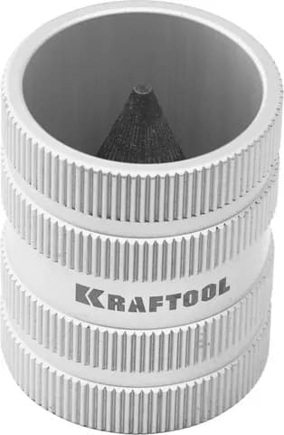 KRAFTOOL INOX, 6-36 мм, зенковка - фаскосниматель для зачистки и снятия внутренней и внешней фасок (23790-35)