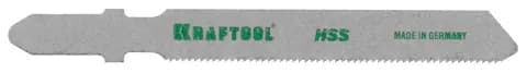 KRAFTOOL T118G, EU-хвост., по металлу HSS, шаг 0.9 мм, 50 мм, 2 шт, полотна для лобзика (159551-0,9)