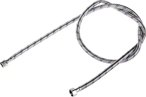 ЗУБР 1/2″, 1.5 м, гайка-штуцер, гибкая подводка для воды (51005-G/S-150)