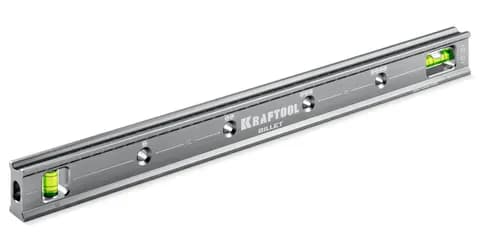 KRAFTOOL BILLET-40, 400 мм, точность 0.3 мм/м, 2 глазка, брусковый уровень электрика (34792)
