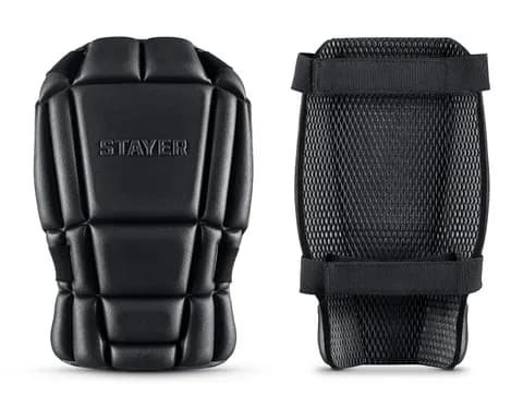STAYER UNIVERSAL 2 в 1 вставка-наколенники защитные из ЭВА, 2 крепежных ремня (11197)