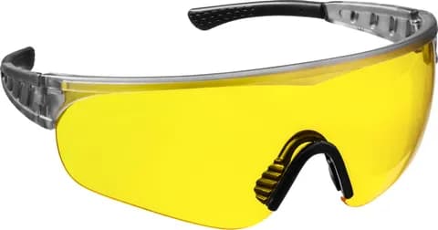 STAYER HERCULES жёлтые защитные очки, открытые, оптический класс 1, Professional (2-110435)