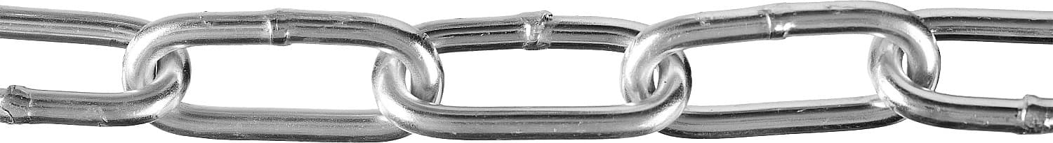 ЗУБР DIN 763, 5 мм, L 45 м, длиннозвенная цепь, Профессионал (4-304030-05)